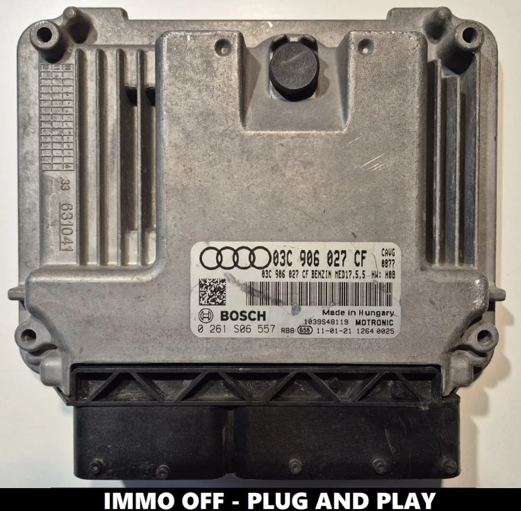 03C906027CF 0261S06557 sterownik silnika Bosch MED17.5.5 Audi A1 1.4 TFSI
