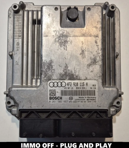 4F2910115H 0261S02467 engine ECU Bosch MED9.1 Audi A6