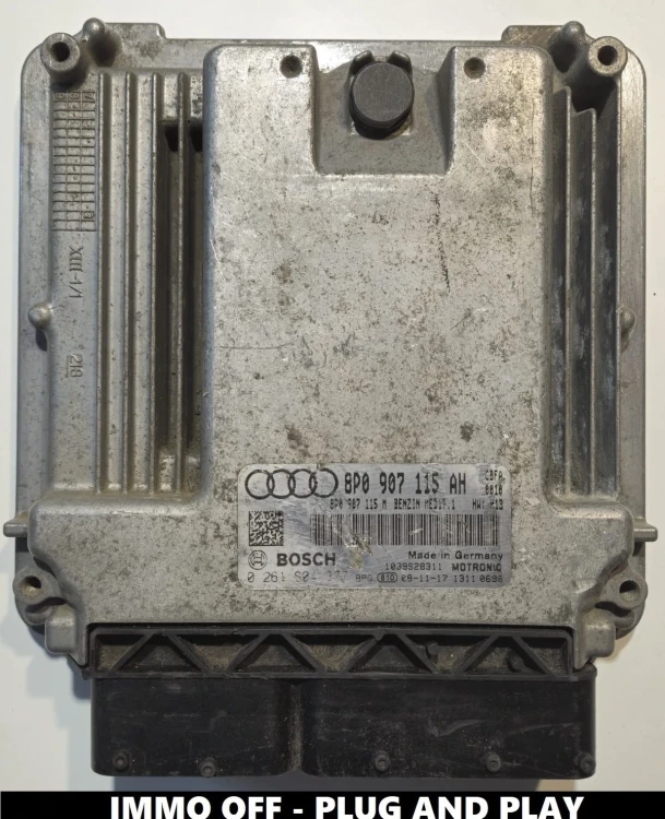 8P0907115AH 0261S04377 centralina motore Bosch MED17.1 Audi A3 S3