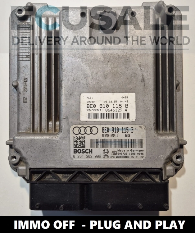 ECU for AUDI A4 2.0 TFSI 0261S02096 8E0910115B  PLUG&amp;PLAY .webp