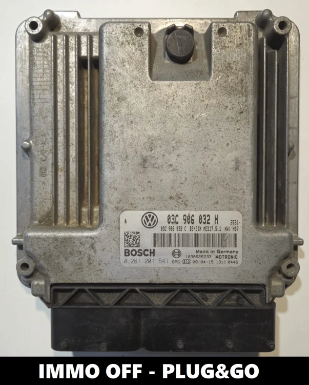 0261201541 03C906032H engine ECU Bosch VW Golf / Touran