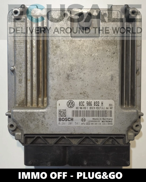 Calculateur moteur 0261201541 03C906032H VW GOLF TOURAN  .webp