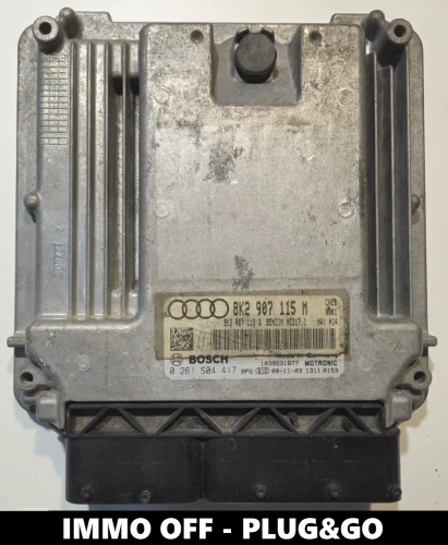 8K2907115M 0261S04417 centralina motore Bosch MED17.1 Audi A4 2.0 TFSI