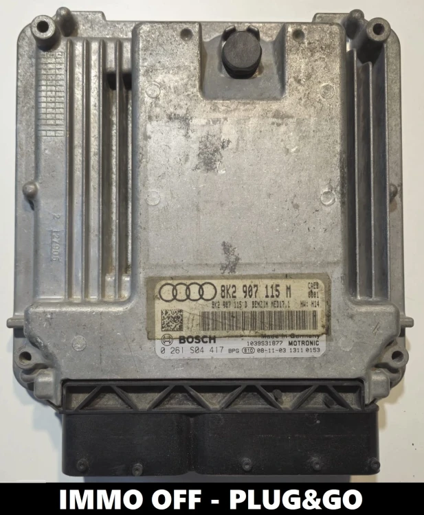 8K2907115M 0261S04417 sterownik silnika Bosch MED17.1 Audi A4 2.0 TFSI