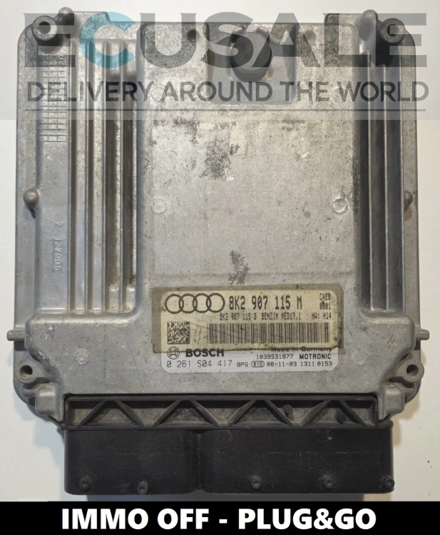 ECU CENTRALINA AUDI A4 S4 2.0 TFSI  0261S04417 8K2907115M .webp