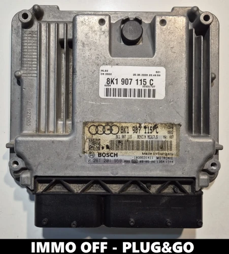 8K1907115C 0261201959 sterownik silnika Bosch Audi A4 1.8