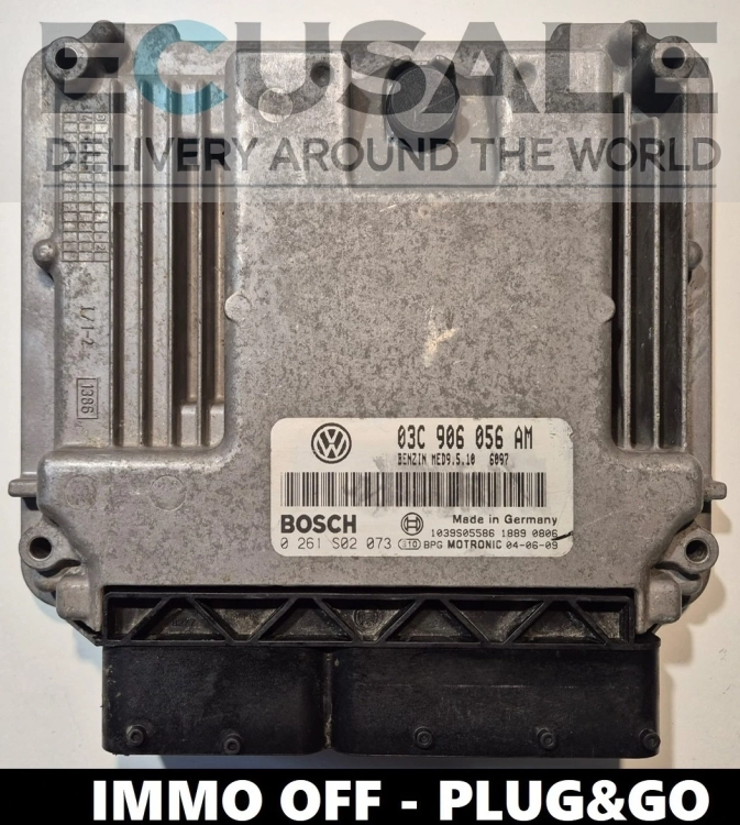 IMMO OFF  w STEROWNIKU SILNIKA VW TOURAN   0261S02073 03C906056AM .webp