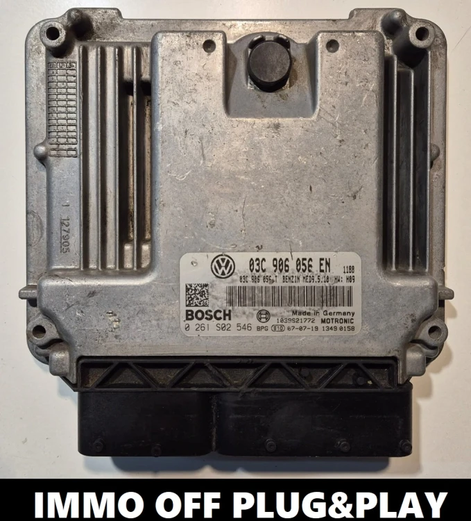 0261S02546 03C906056EN centralita de motor Bosch VW Golf V