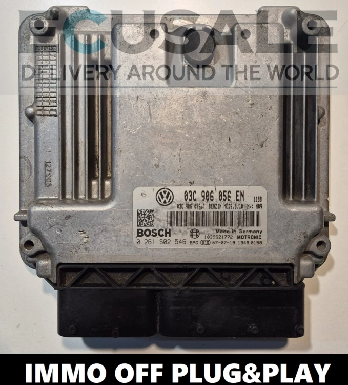 ECU CONTROLLER FOR VW GOLF V 0261S02546 03C906056EN  .webp
