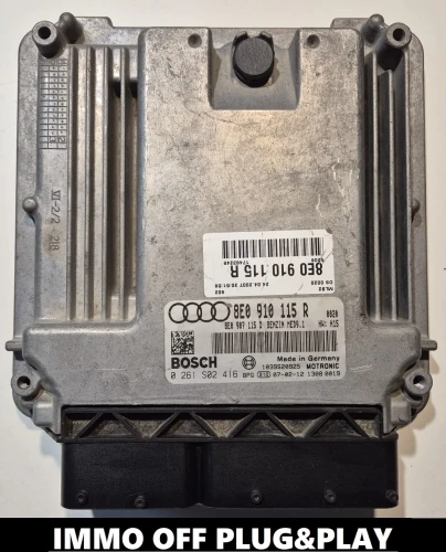 8E0910115R 0261S02416 sterownik silnika Bosch MED9.1 Audi A4 2.0