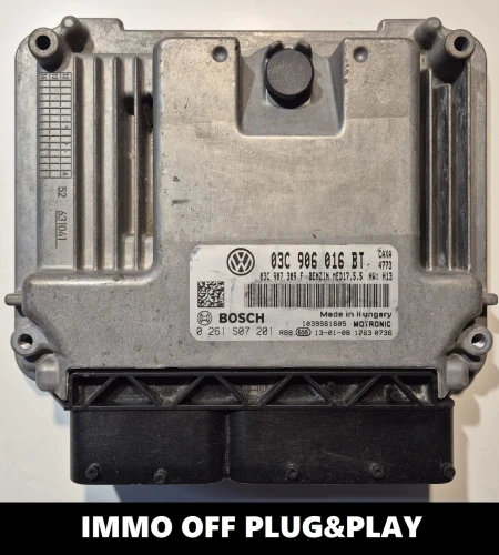 0261S07201 03C906016BT centralina motore Bosch VW Jetta