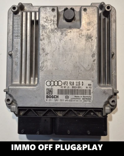 4F2910115D 0261S02363 sterownik silnika Bosch MED9.1 Audi A6 S6