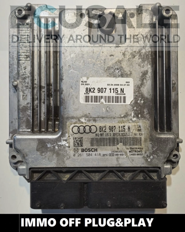 ECU for AUDI A4 S4 2.0 TFSI 0261S04418 8K2907115N .webp
