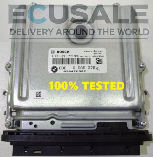 ECU BMW 5 DDE8585378 0281031775 steuergerät