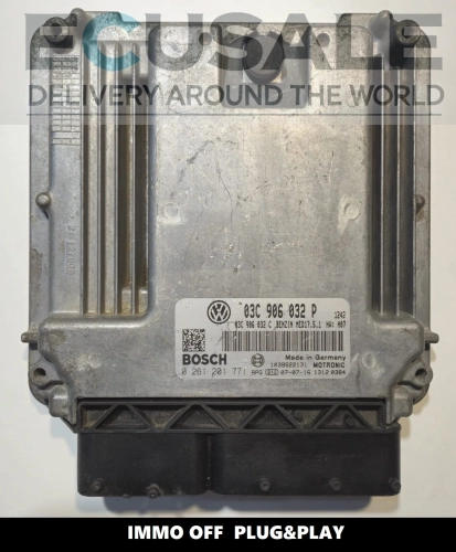 ECU Engine VW GOLF V 0261201771 03C906032P  PLUG&amp;amp;amp;amp;PLAY
