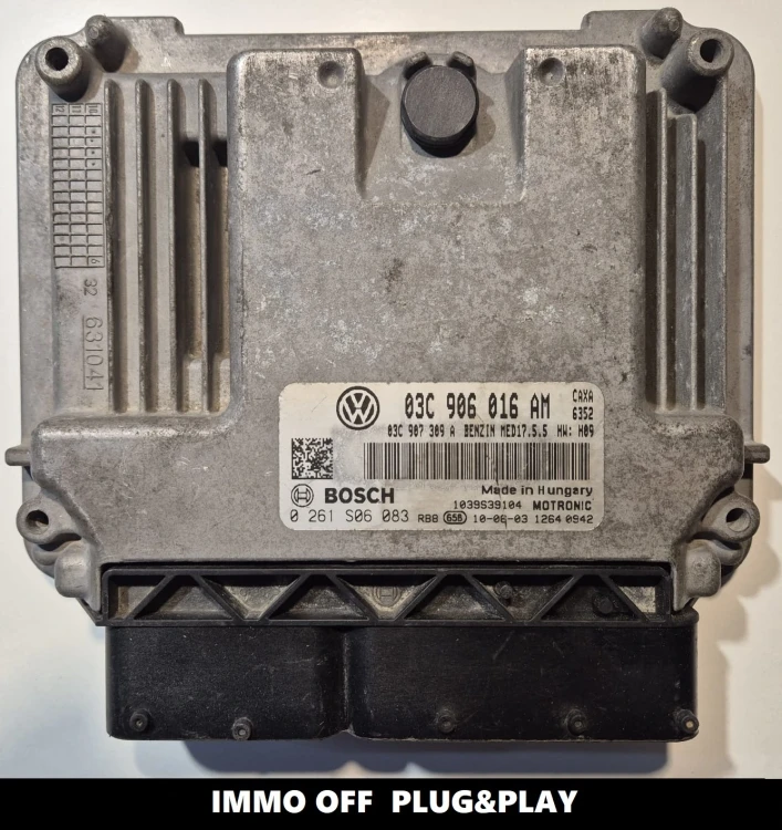 0261S06083 03C906016AM sterownik silnika Bosch VW Golf VI