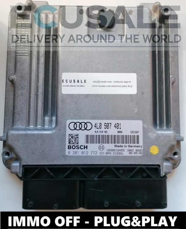 ECU 4l0907401 0281012772 audi-3-0tdi STEUERGERÄT