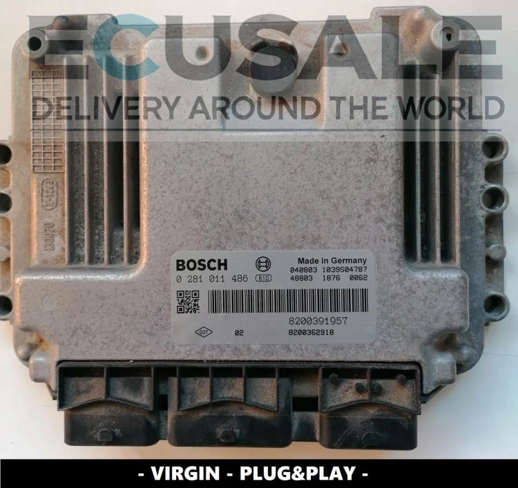 ECU Master 3.0 DCI 0281011486 8200391957