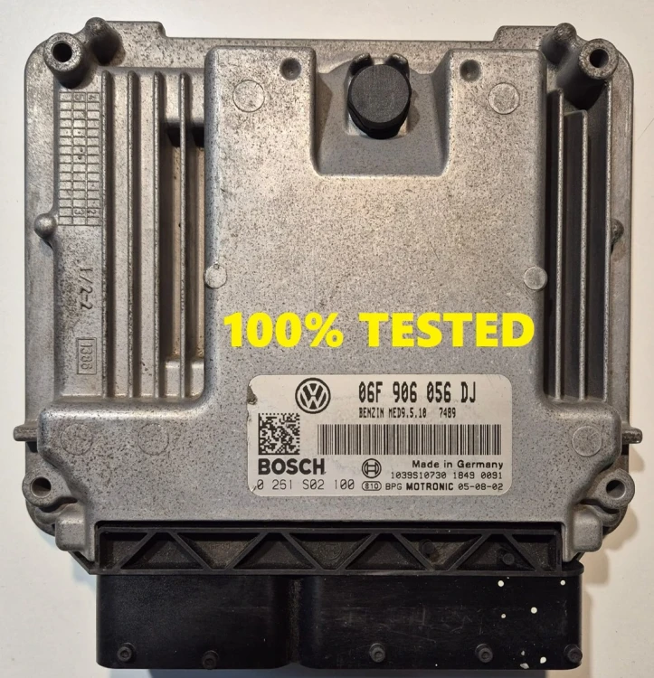 0261S02100 06F906056DJ centralita de motor Bosch VW Touran 2.0 TFSI – vista adicional