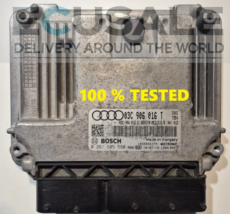 calculateur moteur pour audi A3 S3 1.4 0261S05590 03C906016T .webp