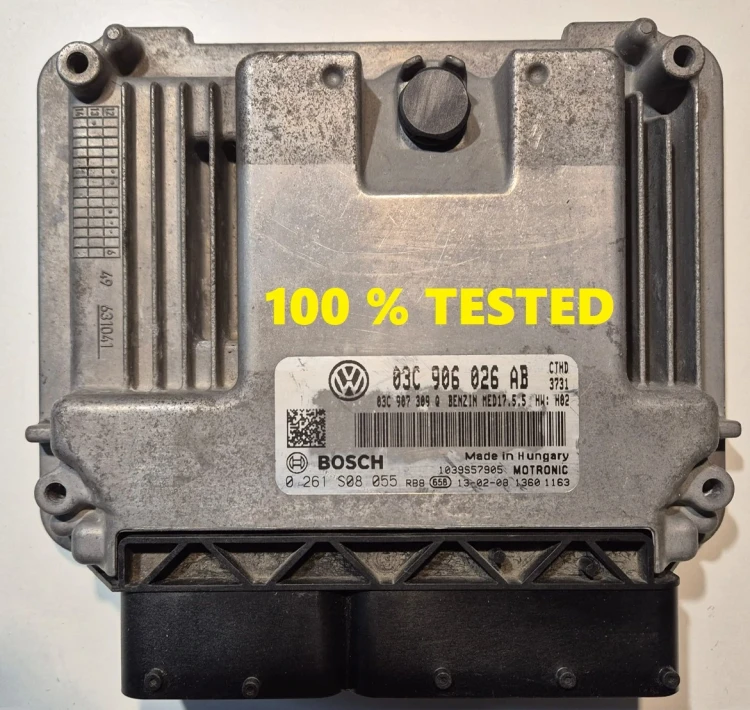 Centralita de motor VW 0261S08055 03C906026AB