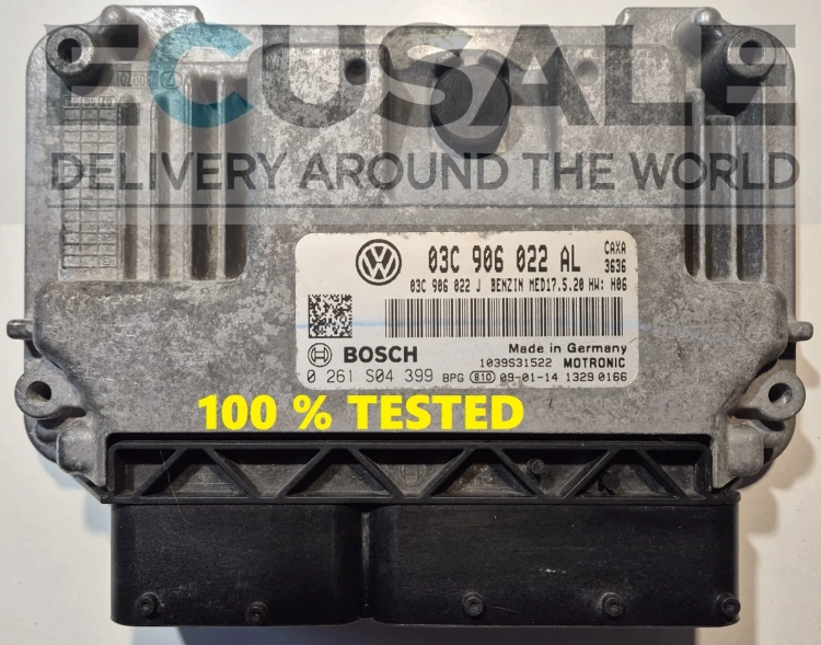 sterownik silnika VW Audi IMMO OFF 0261S04399 03C906022AL
