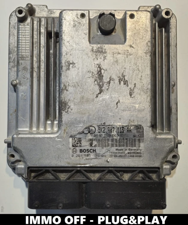 8K2907115AA 0261S05139 engine ECU Bosch MED17.1 Audi A4 2.0 TFSI