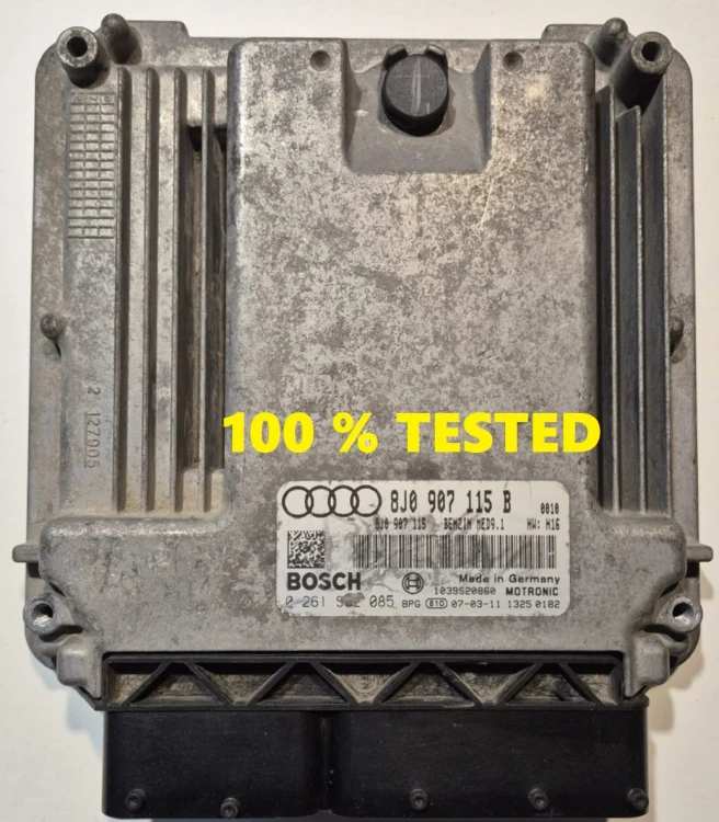 0261S02085 8J0907115B centralina do motor Bosch MED9.1 Audi TT IMMO OFF Plug and Play
