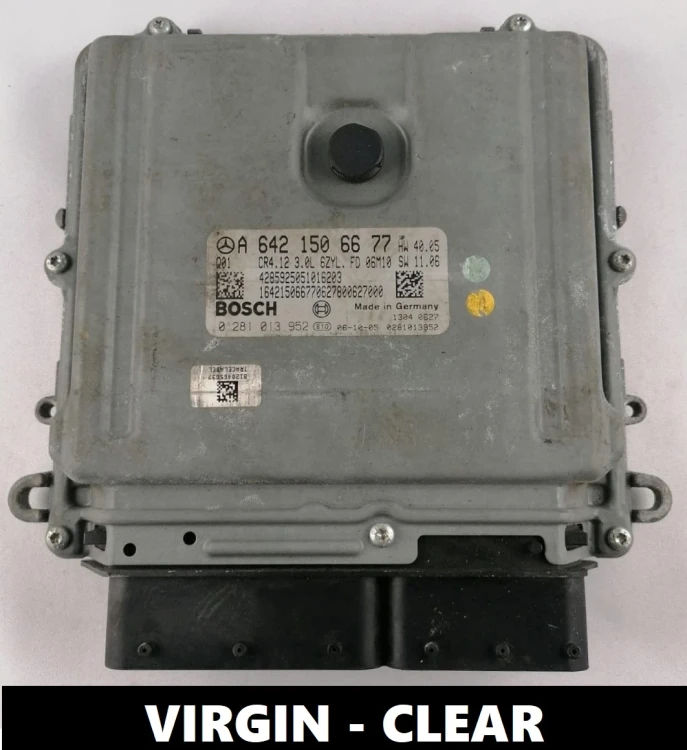 A6421506677 0281013952 engine ECU Mercedes-Benz 3.0 CDI OM642 Virgin R W251 320 CDI