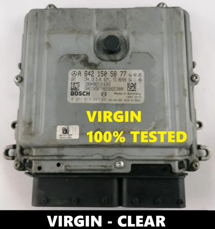 A6421505877 0281013947 engine ECU Mercedes-Benz 3.0 CDI OM642 Virgin – additional view