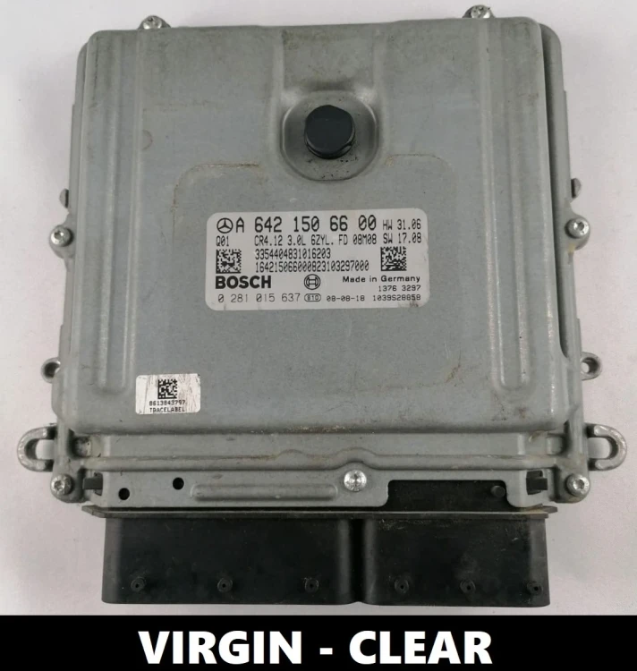 A6421506600 0281015637 centralina motor Mercedes-Benz 3.0 CDI OM642 Virgin