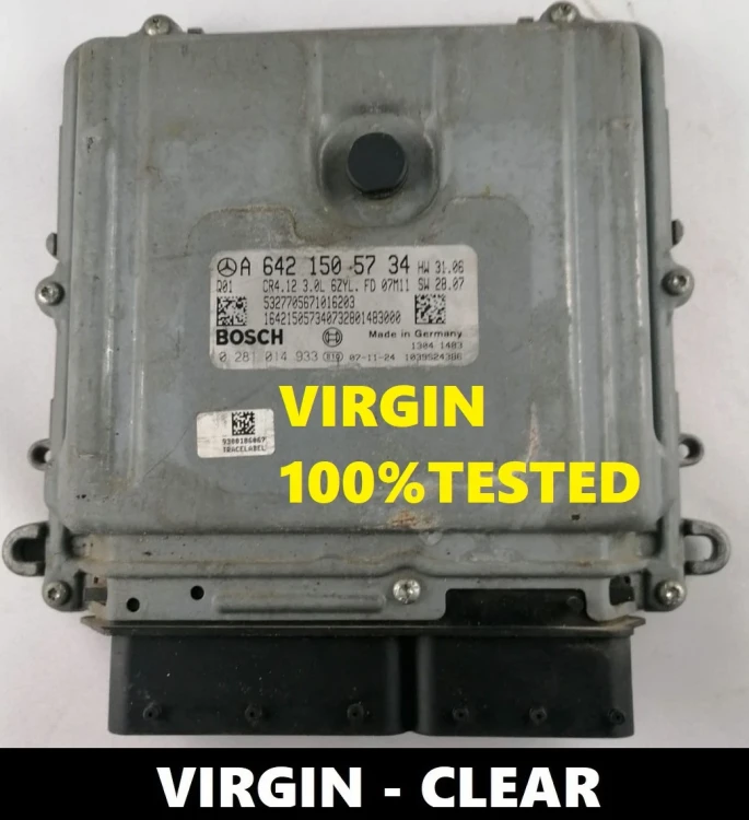 A6421505734 0281014933 centralita motor Mercedes-Benz 3.0 CDI OM642 Virgin – vista adicional