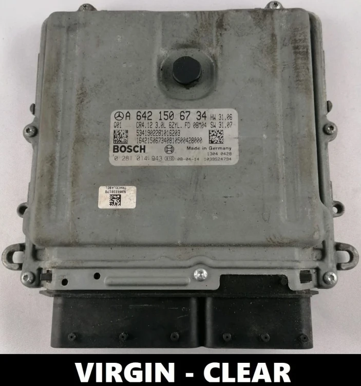 A6421506734 0281014943 engine ECU Mercedes-Benz 3.0 CDI OM642 Virgin R W251 320 CDI
