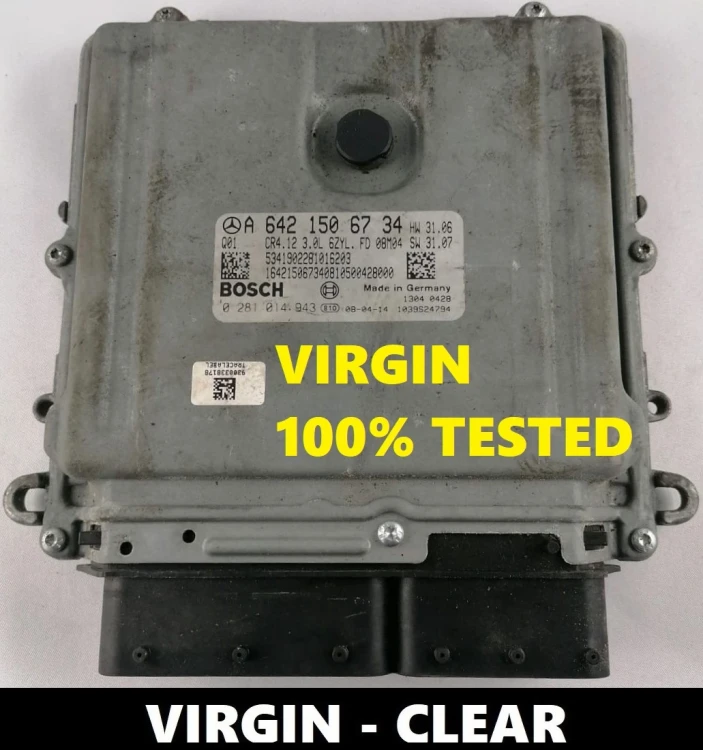 A6421506734 0281014943 engine ECU Mercedes-Benz 3.0 CDI OM642 Virgin R W251 320 CDI – additional view