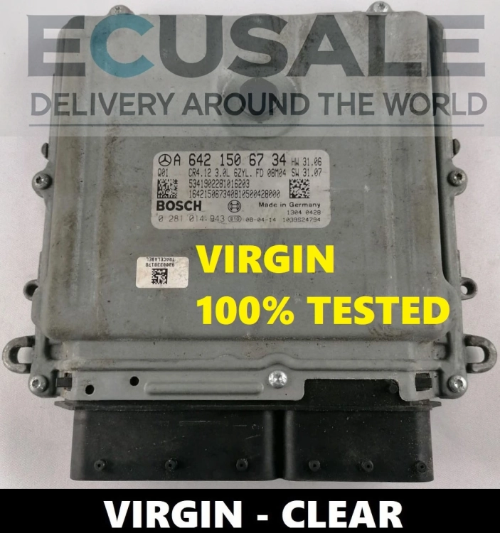 ecu calculateur moteur pour MERCEDES A6421506734 0281014943 CR4.12 .webp