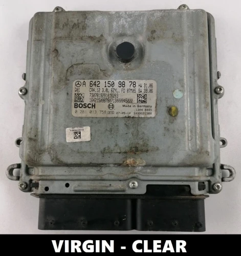 A6421509878 0281013758 engine ECU Mercedes-Benz 3.0 CDI OM642 Virgin