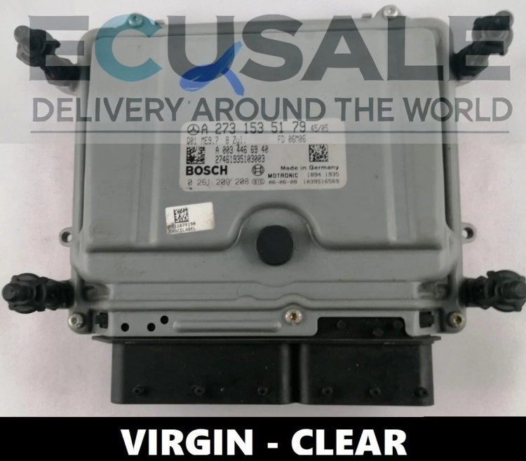 ECU controller for MERCEDES SL R230 A2731535179 0261209208 ME9.7.webp