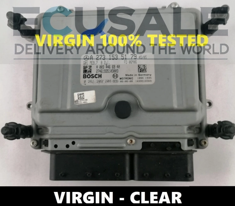 Calculateu rmoteur pour MERCEDES SL R230 A2731535179 0261209208 ME9.7.webp