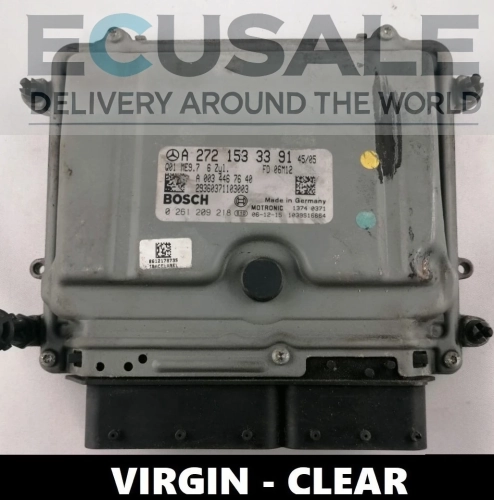 A2721533391 0261209218 centralina motore Mercedes ME9.7 Bosch VIRGIN ECU
