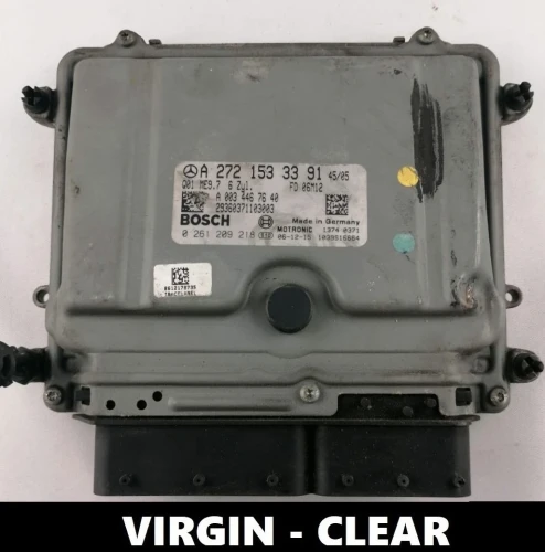 A2721533391 0261209218 engine ECU Mercedes-Benz 3.0 V6 petrol M272 Virgin C W203 / CLK C209 / E W211 / SLK R171 280