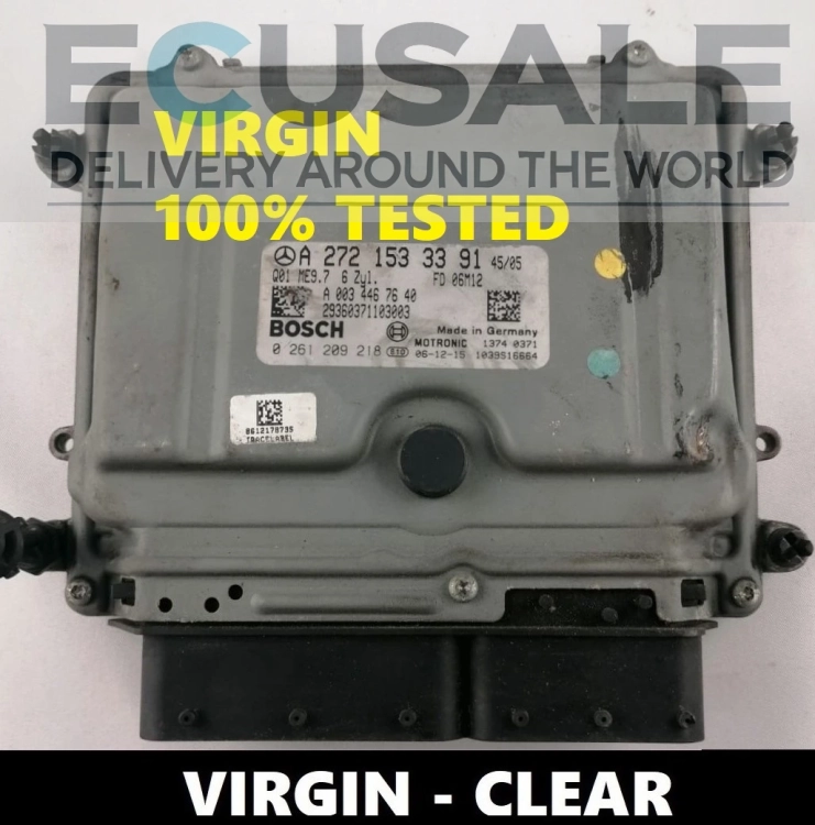 ECU Engine controller Mercedes ME9.7  A2721533391 0261209218