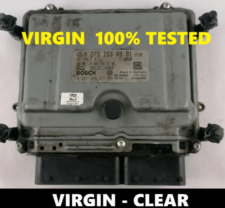 A2731530991 0261209377 engine ECU Mercedes-Benz 4.7 V8 petrol M273 Virgin GL X164 450 – additional view