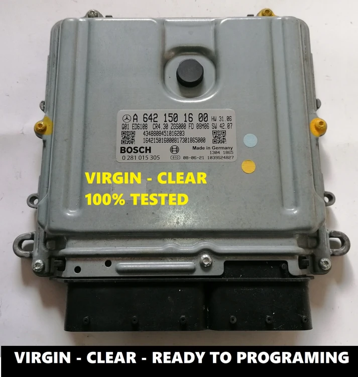 A6421501600 0281015305 centralina motor Mercedes-Benz 3.0 CDI OM642 Virgin Sprinter W906 – vista adicional