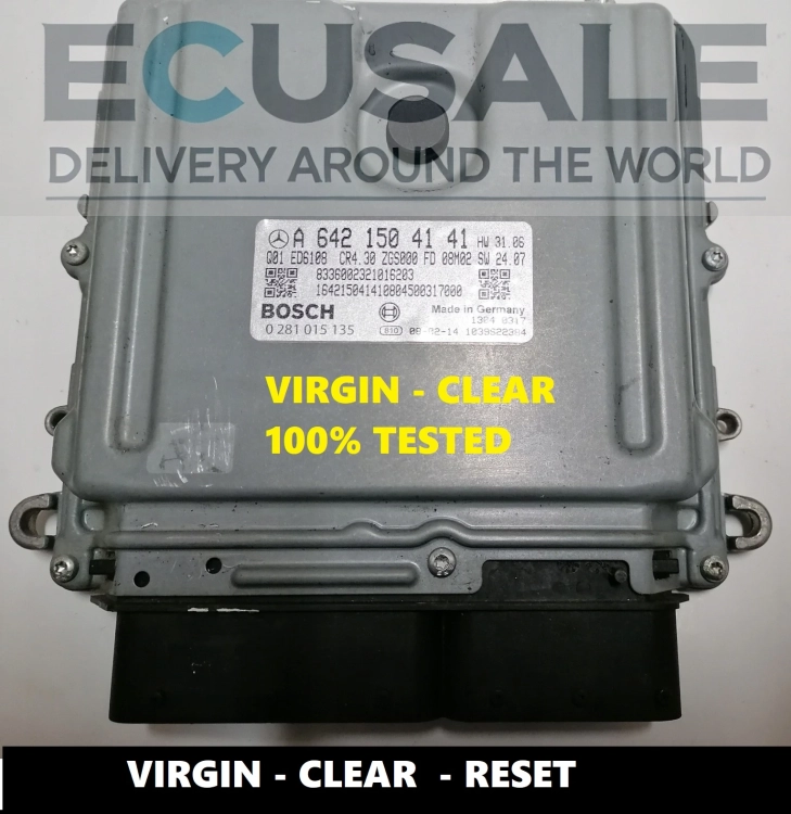 ecu mercedes 3.0 cdi a6421504141 0281015135 cr4.30 Centralita de motor virgin