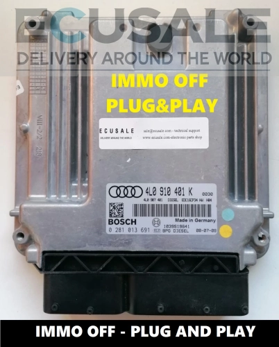 0281013691 4L0910401K centralita   Audi q7 3.0