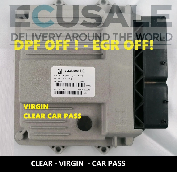 Sterownik Silnika z wyłaczonym DPF  EGR OFF  OPEL CORSA D 1.3 cdti  55568626 LE