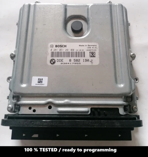 8582190 0281031291 centralina motore BMW 3.0 Diesel DDE8582190 F10