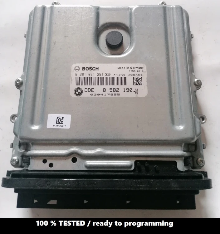 8582190 0281031291 sterownik silnika BMW 3.0 Diesel DDE8582190 F10