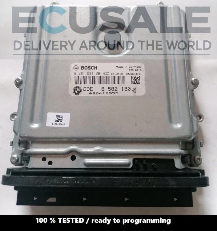 ecu BMW DDE8582190 0281031291 Centralita