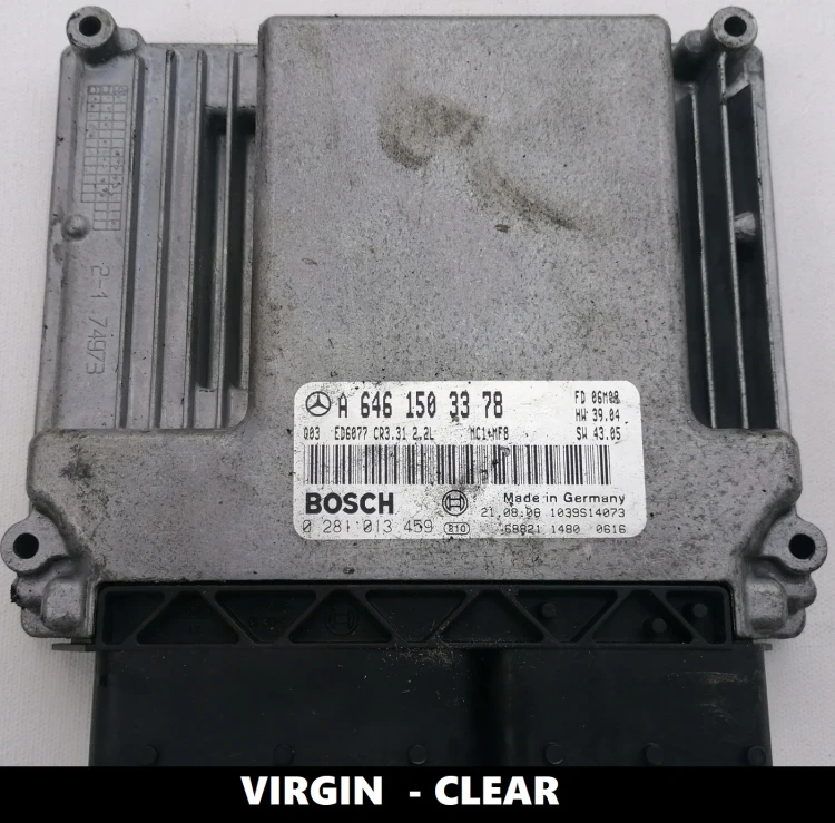 A6461503378 0281013459 engine ECU Mercedes-Benz 2.2 CDI OM646 Virgin Vito W639 109 CDI